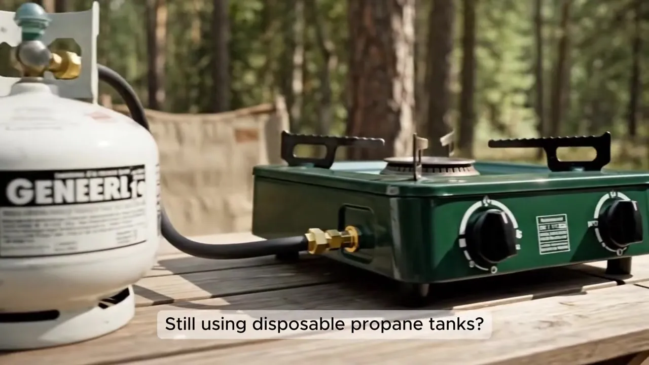 Flame King 1lb Refillable Propane Cylinder static campaign post