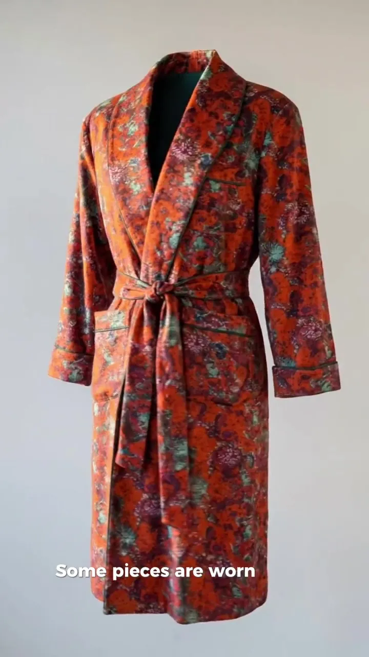 Walls of Benin Silk Loungewear static campaign post