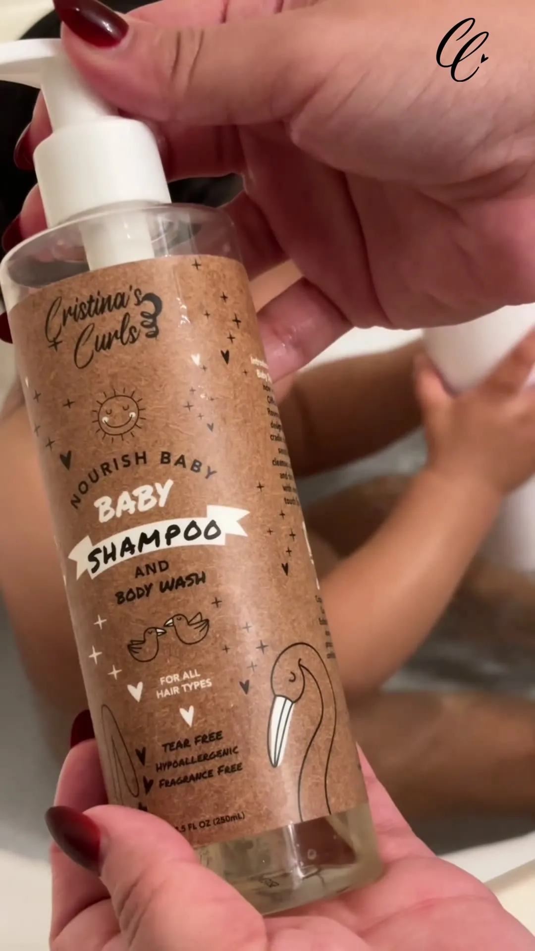 Cristina's Curls -BABY PRODUCTS sample video preview